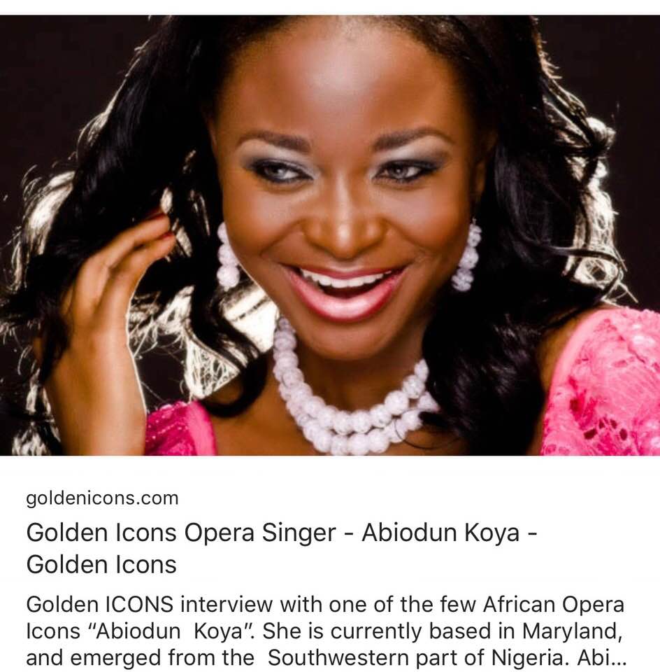 Abiodun Koya - Opera Singer