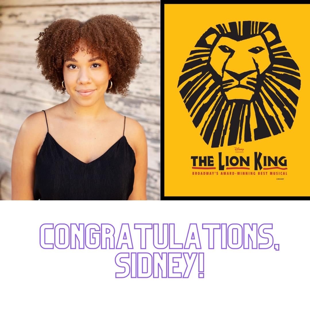 Sidney Wilson - Played Sarabi (mother of Simba) in The Lion King. Vocal Alumni
