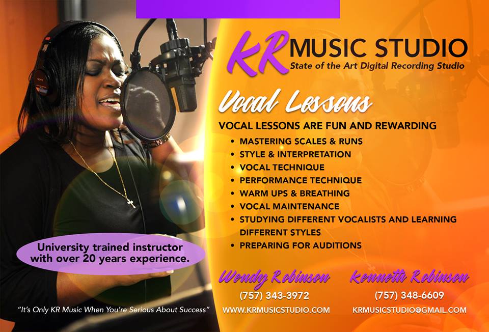 Vocal Lessons Flyer